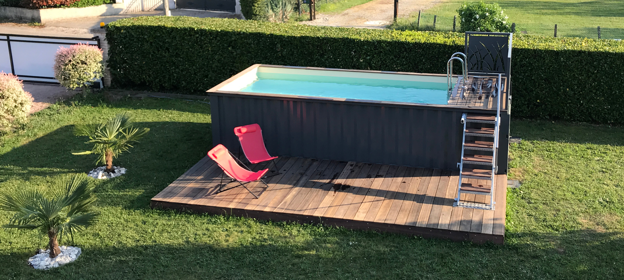 Piscine container