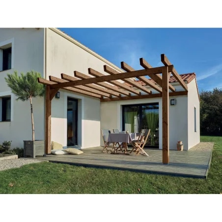 pergola bois